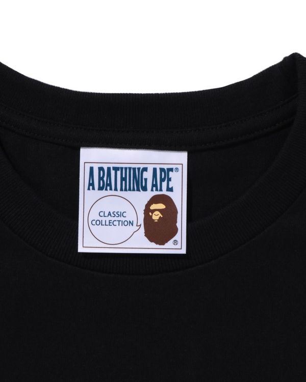 T Shirts Bape Shadow L/S Noir Homme | IXD-72058147