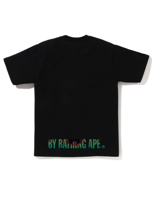 T Shirts Bape Thermography Ape Face Noir Homme | VMR-58925666