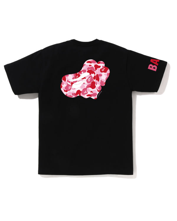 T Shirts Bape ABC Camo Noir Homme | ZDE-67254407