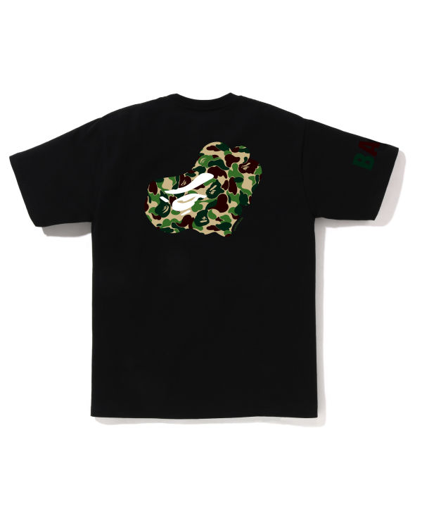 T Shirts Bape ABC Camo Noir Homme | LUK-73782089