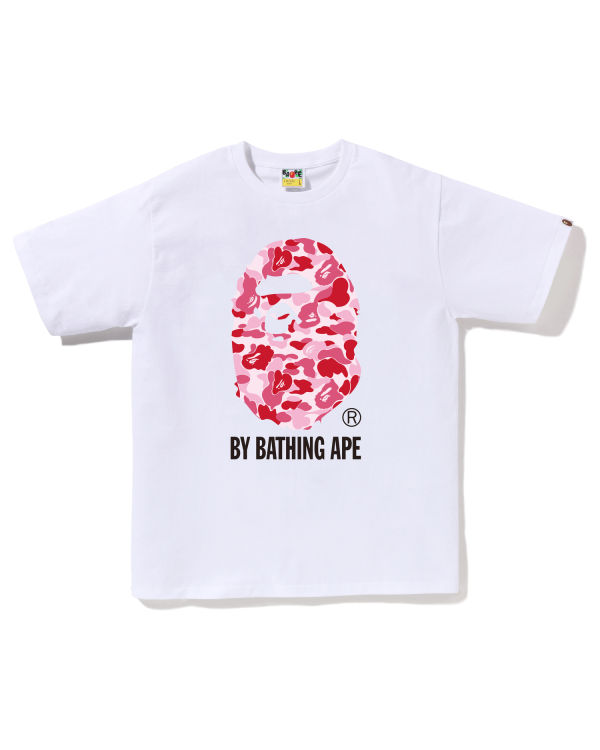 T Shirts Bape ABC Camo By Bathing Ape Blanche Homme | UZX-51782359