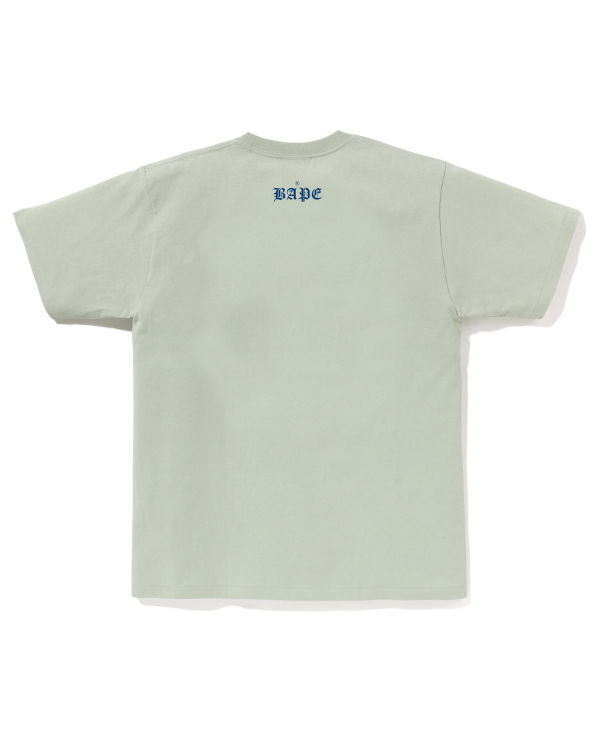 T Shirts Bape Ape Head 1993 Bleu Clair Homme | KPB-79887868