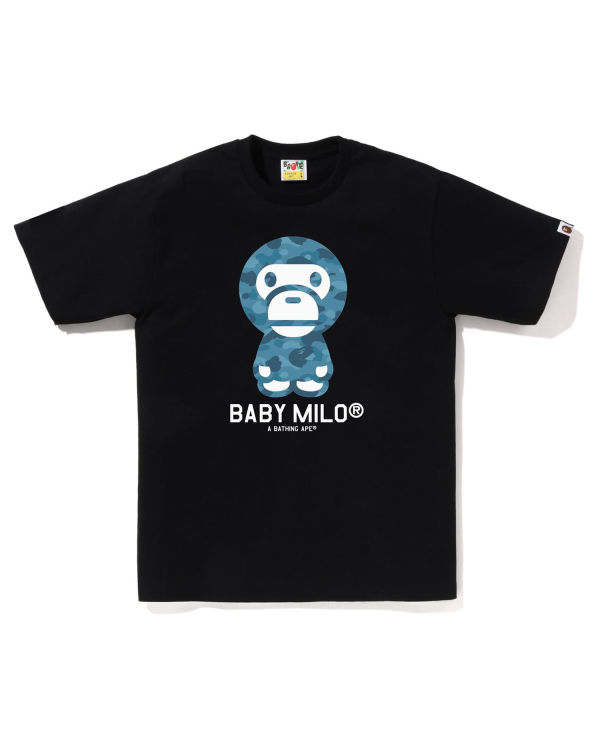 T Shirts Bape Honeycomb Camo Milo Noir Homme | EFM-17752292