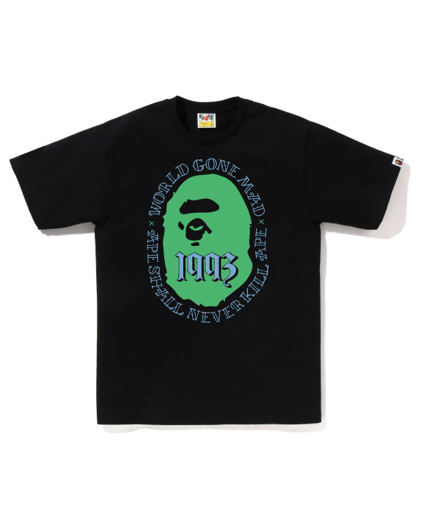 T Shirts Bape Ape Head 1993 Noir Homme | YFQ-72674765