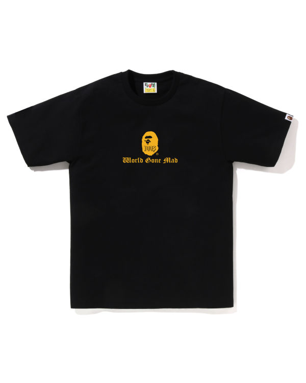 T Shirts Bape A Bathing Ape Logo Noir Homme | LRD-62222156