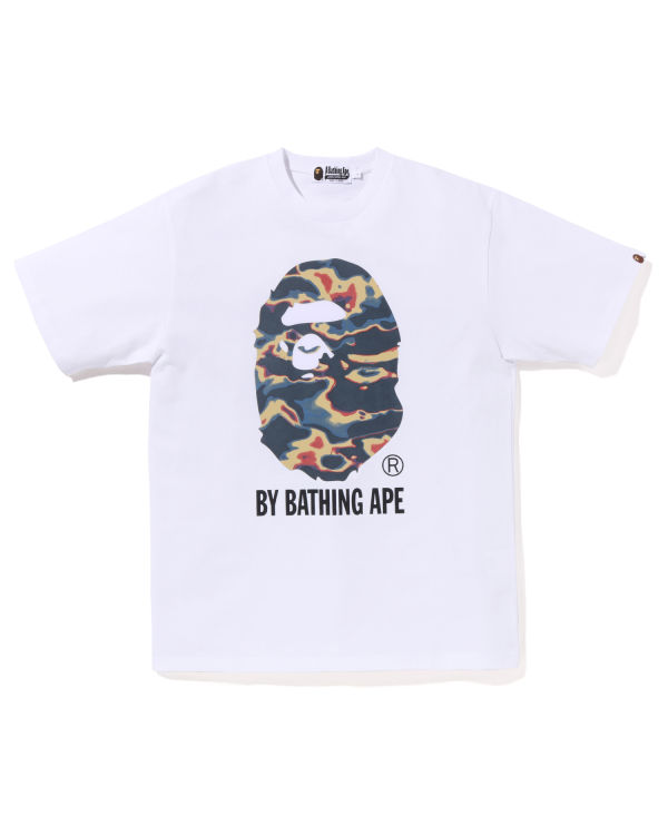 T Shirts Bape Thermography by Bathing Ape Blanche Homme | EEJ-98060245