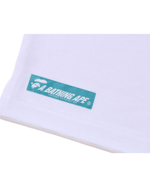 T Shirts Bape Graphique Blanche Homme | JSP-77232421