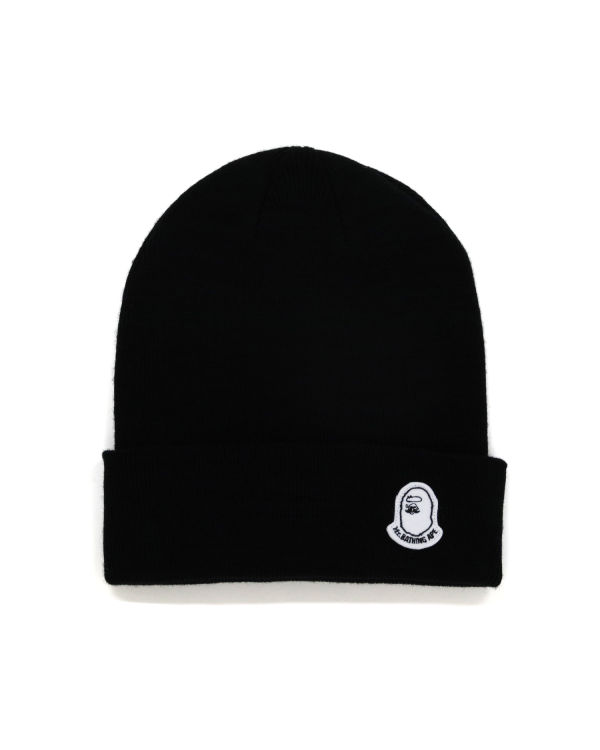 Bonnet Bape Knit Noir Homme | QXR-30034122