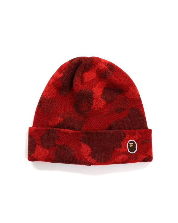 Casquettes Bape Color Camo Rouge Clair Homme | OLO-57544850