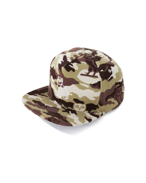 Casquettes Bape X OVO Woodland Camo Snapback Beige Homme | WTV-34114254