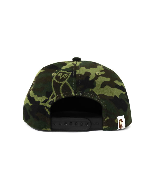 Casquettes Bape X OVO Woodland Camo Snapback Vert Homme | MFR-89761182