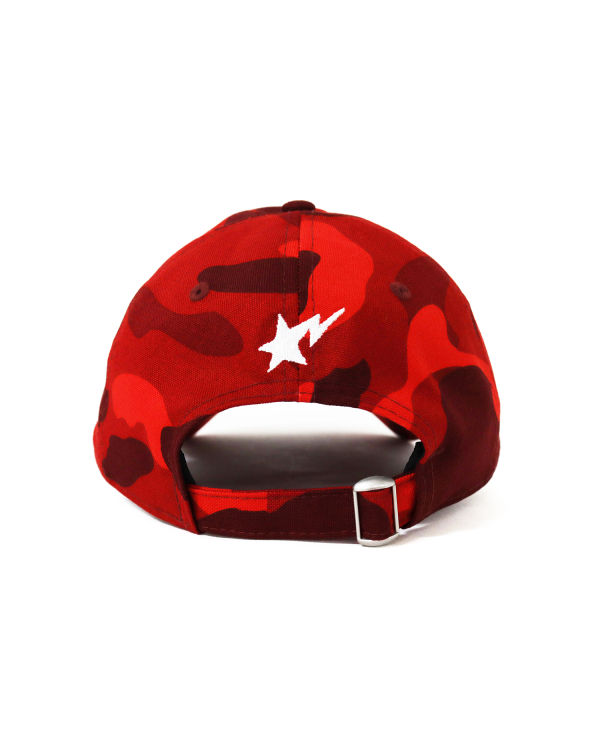 Casquettes Bape New Era Color Camo Ape Head 9twenty Rouge Clair Homme | PBJ-79737262