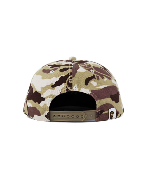 Casquettes Bape X OVO Woodland Camo Snapback Beige Homme | WTV-34114254