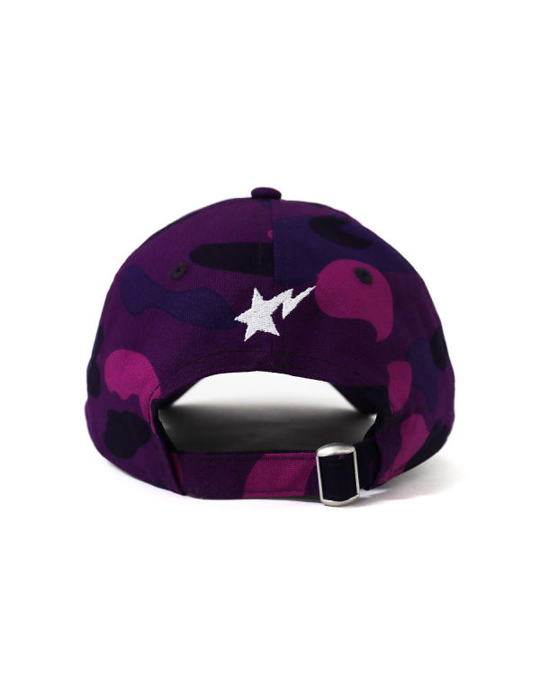 Casquettes Bape New Era Color Camo Ape Head 9twenty Violette Homme | GBR-56749256