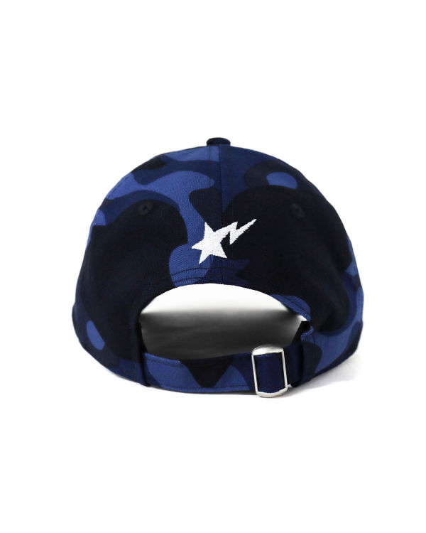 Casquettes Bape New Era Color Camo Ape Head 9twenty Bleu Homme | HEL-80900499