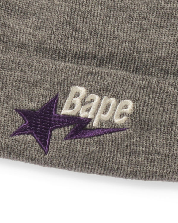 Casquettes Bape STA Grise Homme | ALH-06030942