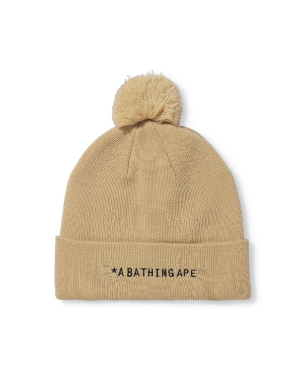 Bonnet Bape A Bathing Ape Jaune Clair Homme | UTG-56366867