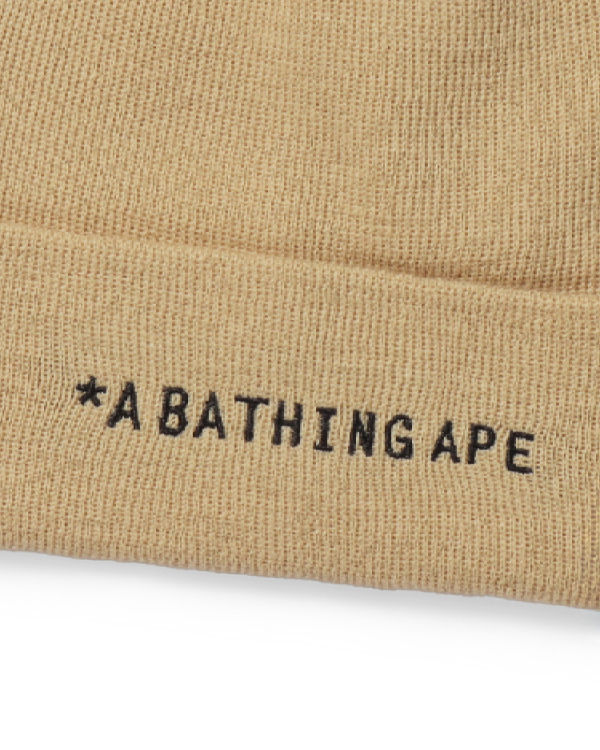 Bonnet Bape A Bathing Ape Jaune Clair Homme | UTG-56366867