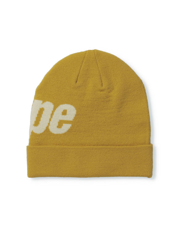 Casquettes Bape Knit Jaune Homme | VRN-45447334