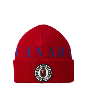 Casquettes Bape X Canada Goose X Concepts Rouge Clair Homme | YBL-05751741