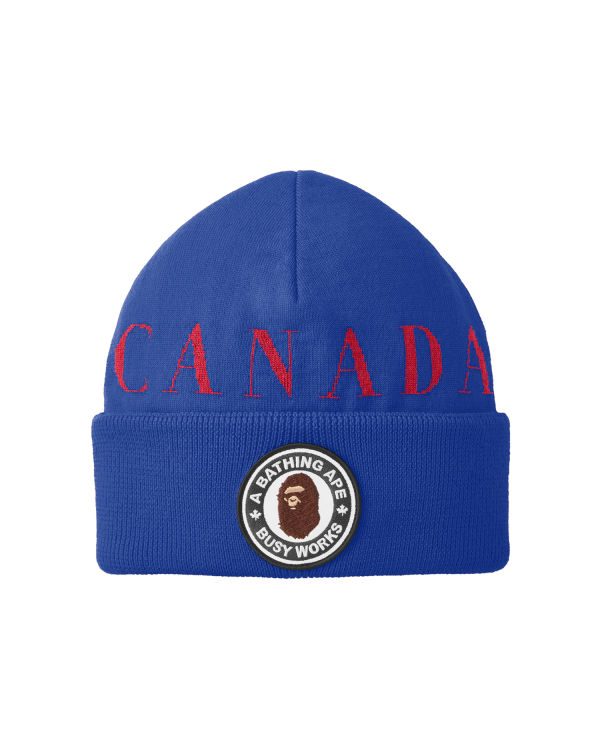 Casquettes Bape X Canada Goose X Concepts Bleu Homme | UCD-20522197