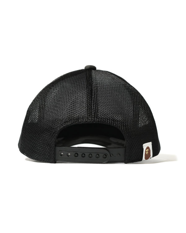 Casquettes Bape X Stussy Trucker Noir Homme | GGW-03946218