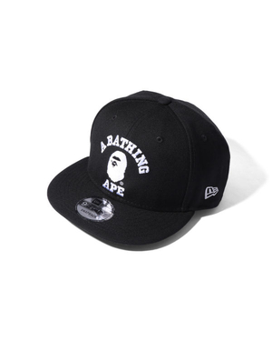 Casquettes Bape College New Era Snap Back Noir Homme | RIE-41581959