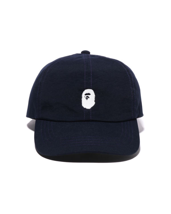 Casquettes Bape One Point Panel Bleu Marine Bleu Homme | KJF-97701473