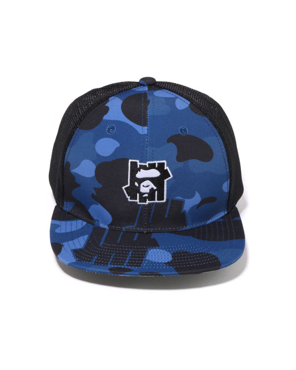 Casquettes Bape X UNDFTD Color Camo Mesh Bleu Marine Bleu Homme | MZM-15774825