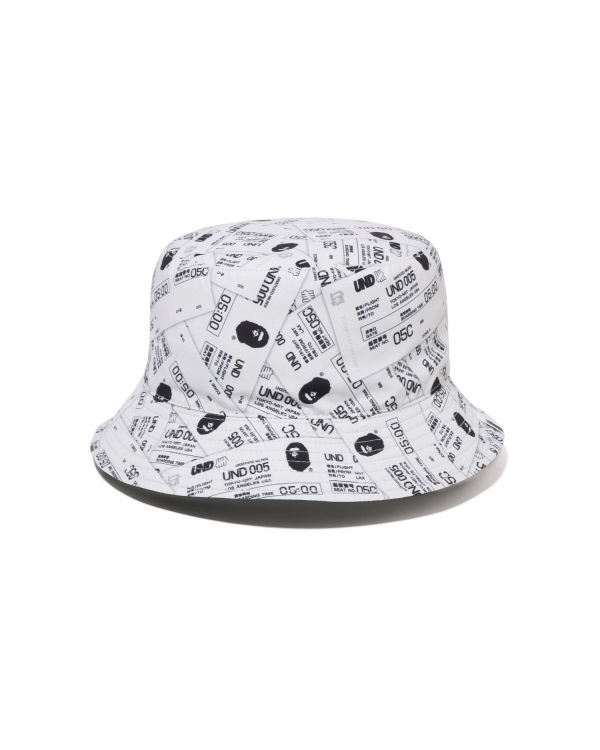 Chapeaux Bape X UNDFTD Color Camo Flannel Bucket Vert Homme | XWG-95855214