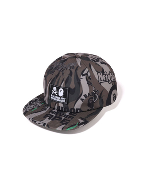 Casquettes Bape X NBHD Kaki Foncé Homme | CVU-10275163