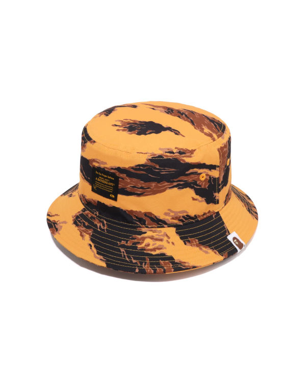 Chapeaux Bape Tiger Camo Bucket Orange Homme | PAU-27253701