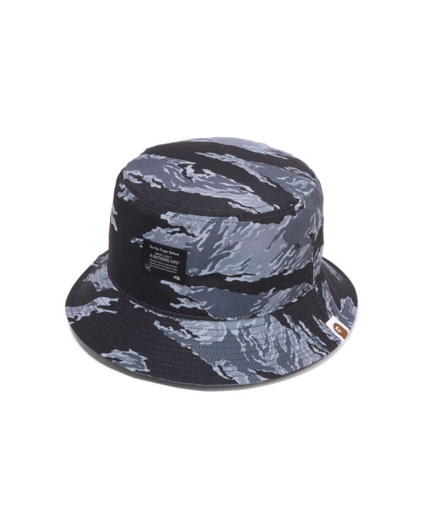 Chapeaux Bape Tiger Camo Bucket Noir Homme | ZQC-47810436