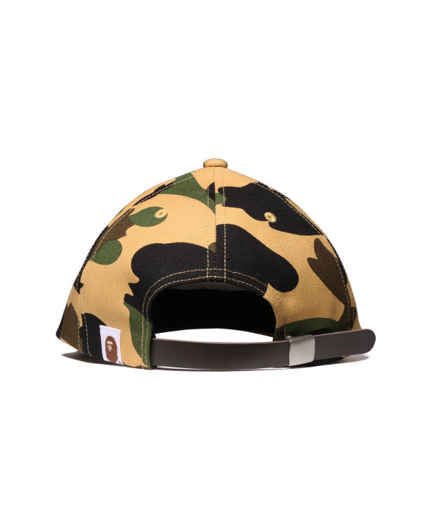 Casquettes Bape 1st Camo Jaune Homme | PPA-95395654