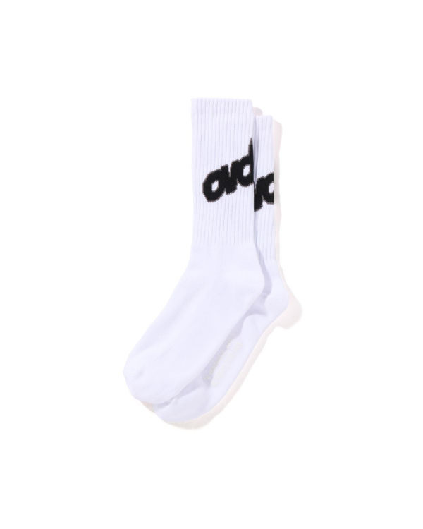 Chaussettes Bape X OVO Blanche Homme | HCJ-82695324