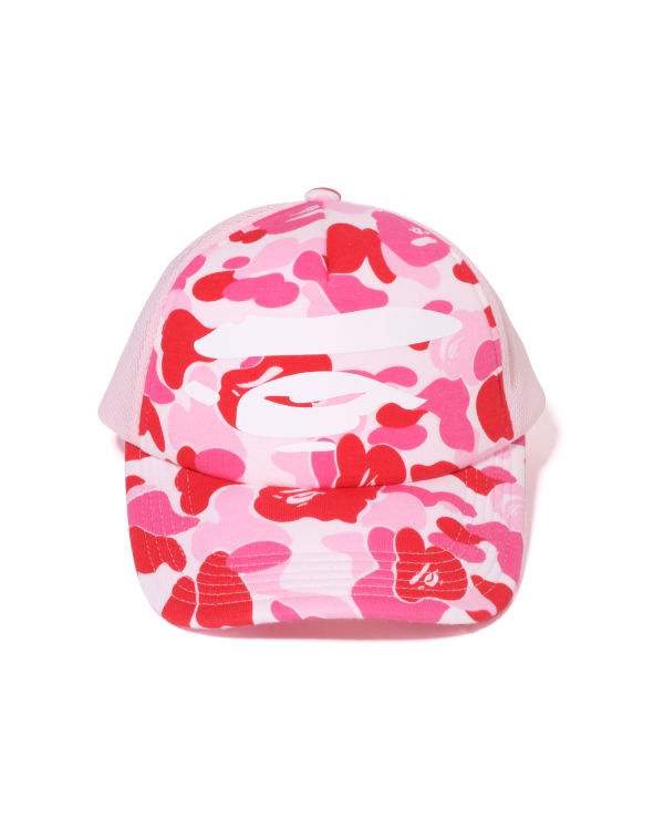 Casquettes Bape ABC Camo Ape Face Mesh Rose Homme | TSJ-57180636