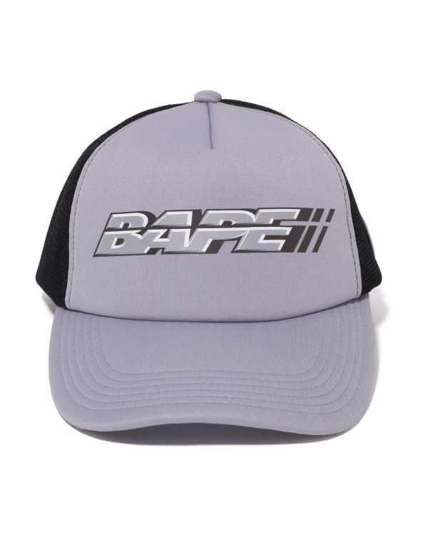 Casquettes Bape Racer Mesh Grise Homme | DQM-65423813