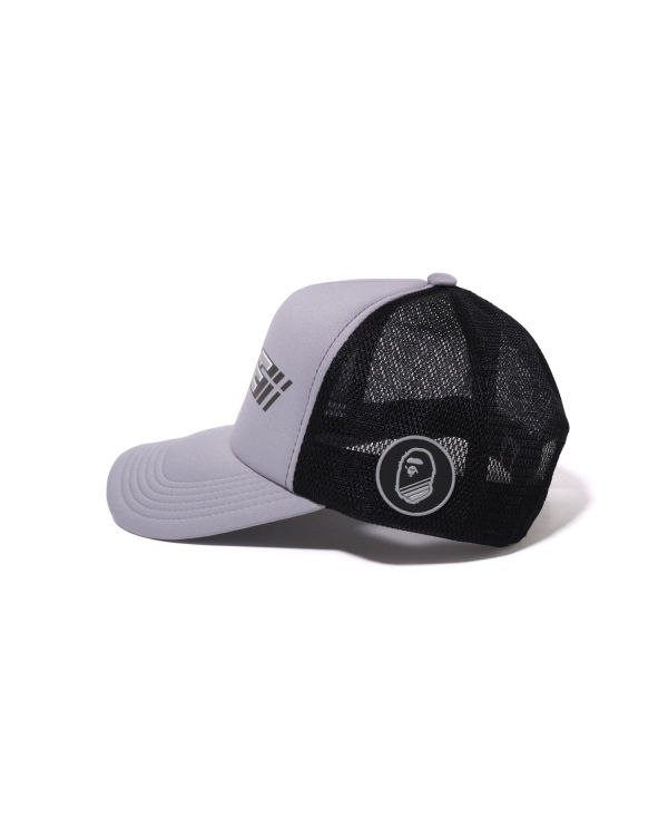 Casquettes Bape Racer Mesh Grise Homme | DQM-65423813