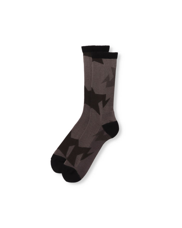 Chaussettes Bape STA Pattern Noir Homme | AVA-43043798