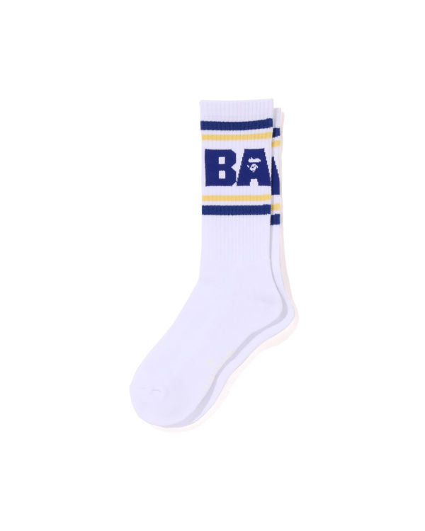 Chaussettes Bape Line Bleu Homme | GBL-18309538