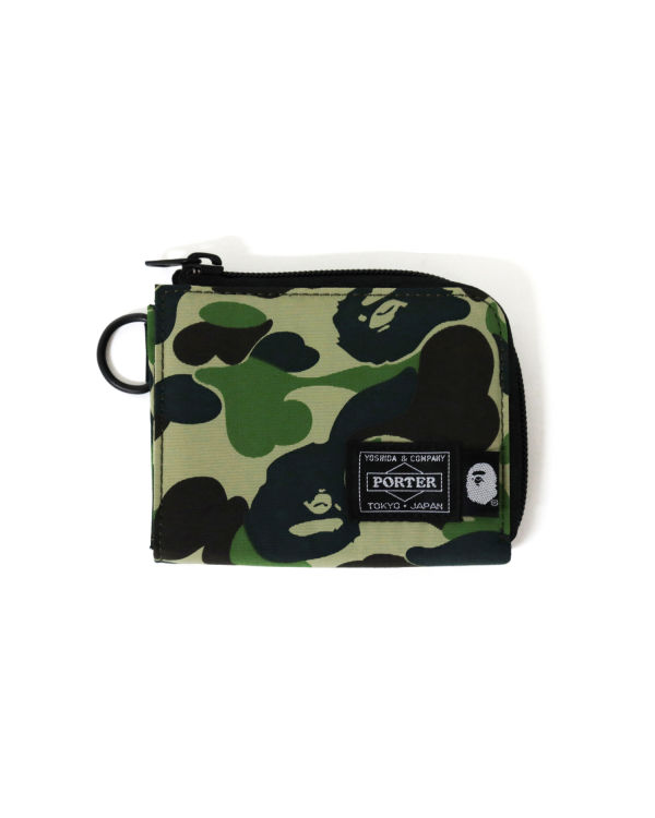 Portefeuilles Bape Porter ABC Camo Mini Vert Homme | RVS-55682692