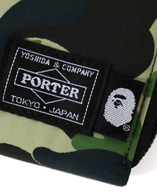 Portefeuilles Bape Porter ABC Camo Mini Vert Homme | RVS-55682692