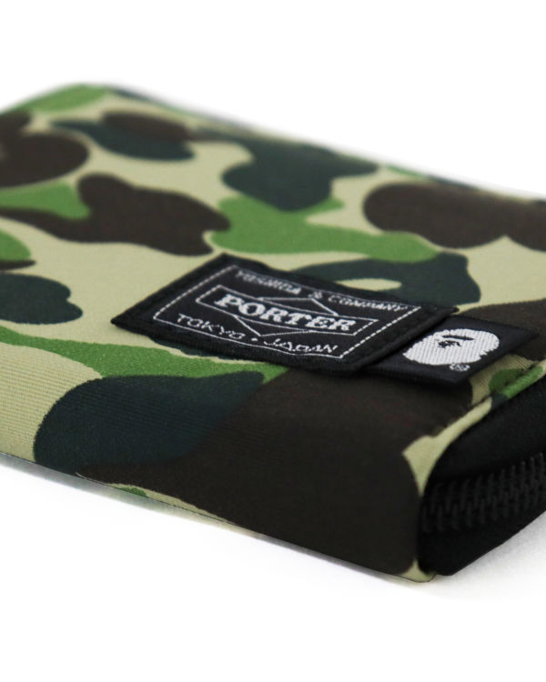 Portefeuilles Bape Porter ABC Camo Mini Vert Homme | RVS-55682692