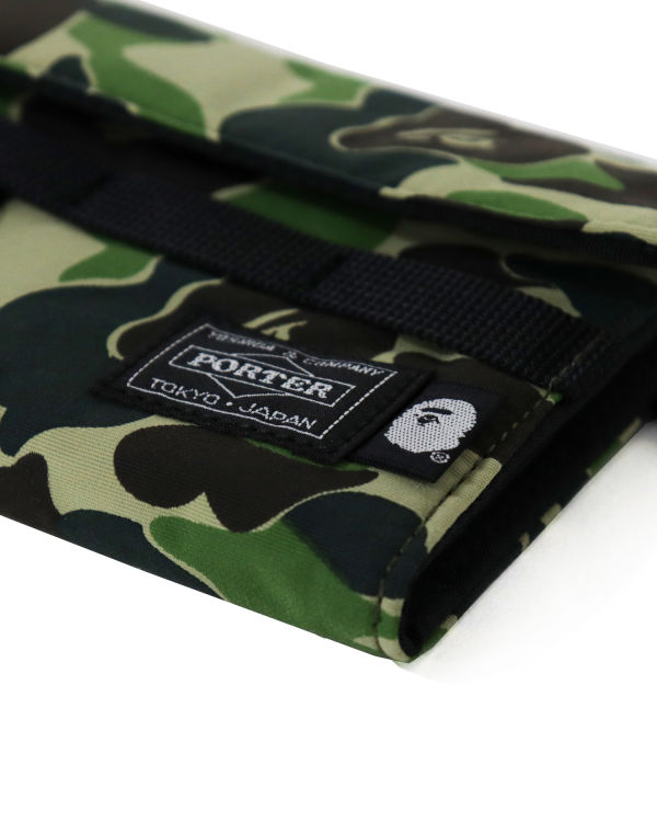 Portefeuilles Bape Porter ABC Camo Long Vert Homme | DEH-38209657