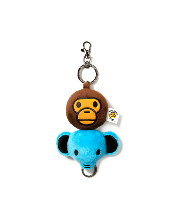 Porte-clés Bape Milo Plush Bleu Homme | OYH-27218226