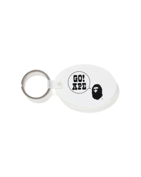 Porte-clés Bape Rubber Blanche Homme | KRH-79520390