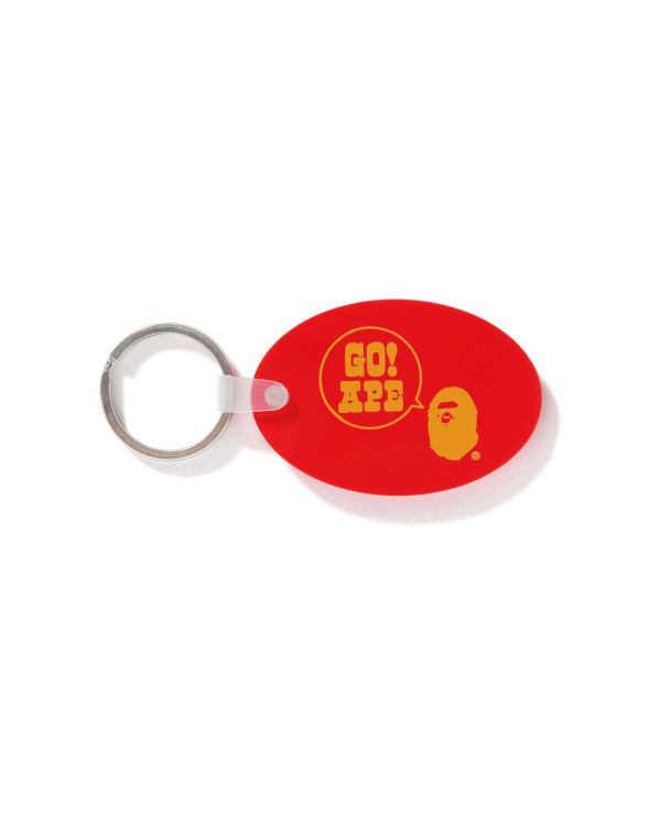 Porte-clés Bape Rubber Rouge Clair Homme | AXS-64820254