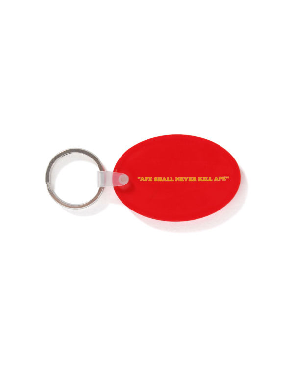 Porte-clés Bape Rubber Rouge Clair Homme | AXS-64820254