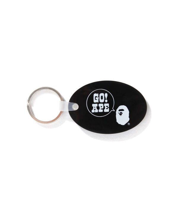 Porte-clés Bape Rubber Noir Homme | JDK-33320255