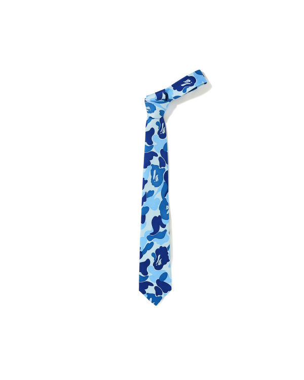 Cravates Bape ABC Bleu Clair Homme | IOF-57452193